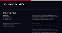 Desktop Screenshot of akano.org